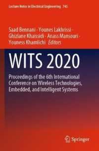 WITS 2020 : Proceedings of the 6th International Conference on Wireless Technologies, Embedded, and Intelligent Systems (Lecture Notes in Electrical Engineering)