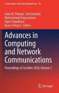 Advances in Computing and Network Communications : Proceedings of CoCoNet 2020, Volume 2 (Lecture Notes in Electrical Engineering)