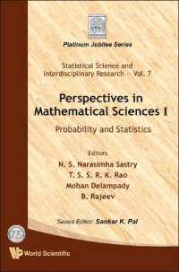 Perspectives in Mathematical Science I: Probability and Statistics (Statistical Science and Interdisciplinary Research)
