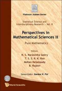 Perspectives in Mathematical Science Ii: Pure Mathematics (Statistical Science and Interdisciplinary Research)
