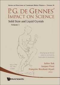 P.g. De Gennes' Impact on Science - Volume I: Solid State and Liquid Crystals (Series on Directions in Condensed Matter Physics)