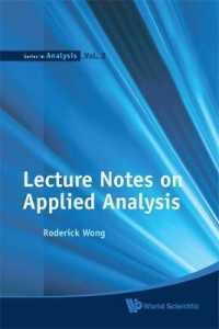 Lecture Notes on Applied Analysis (Series in Analysis)