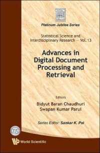 Advances in Digital Document Processing and Retrieval (Statistical Science and Interdisciplinary Research)