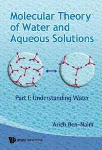 Molecular Theory of Water and Aqueous Solutions (Parts I & Ii)