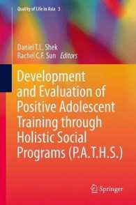 Development and Evaluation of Positive Adolescent Training through Holistic Social Programs (P.A.T.H.S.) (Quality of Life in Asia) （2013）