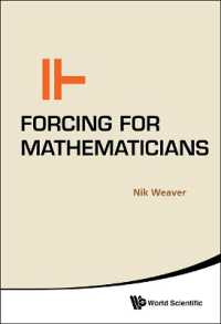 一般数学者のための強制法<br>Forcing for Mathematicians