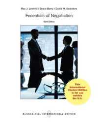 Essentials of Negotiation -- Paperback / softback