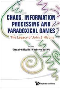 Chaos, Information Processing and Paradoxical Games: The Legacy of John S Nicolis