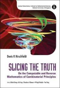 Slicing the Truth: On the Computable and Reverse Mathematics of Combinatorial Principles (Lecture Notes Series, Institute for Mathematical Sciences, National University of Singapore)