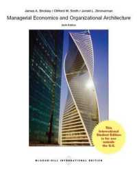 Managerial Economics & Organizational Architecture -- Paperback / softback