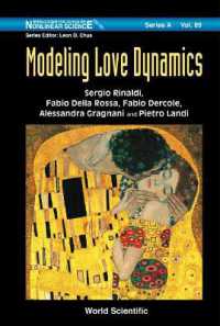恋愛力学のモデル化<br>Modeling Love Dynamics (World Scientific Series on Nonlinear Science Series a)