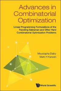 Advances in Combinatorial Optimization: Linear Programming Formulations of the Traveling Salesman and Other Hard Combinatorial Optimization Problems
