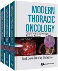 胸部腫瘍学（全３巻）<br>Modern Thoracic Oncology (In 3 Volumes)