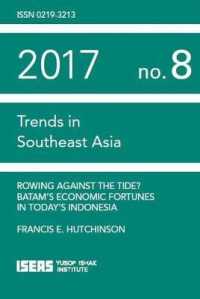 Rowing against the Tide? Batam's Economic Fortunes in Today's Indonesia (Trends in Southeast Asia (Trs))