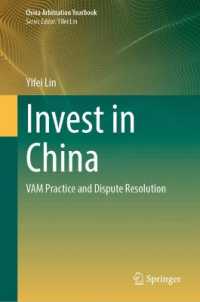 Invest in China : VAM Practice and Dispute Resolution