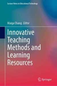 Innovative Teaching Methods and Learning Resources (Lecture Notes in Educational Technology)