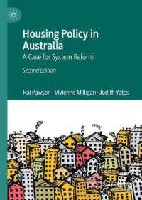 Housing Policy in Australia : A Case for System Reform （2ND）