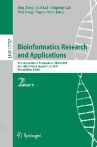 Bioinformatics Research and Applications : 21st International Symposium, ISBRA 2025, Helsinki, Finland, August 3-5, 2025, Proceedings, Part II (Lecture Notes in Computer Science)