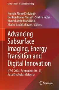 Advancing Subsurface Imaging, Energy Transition and Digital Innovation : ICSsT 2024, September 10-11, Kota Kinabalu, Malaysia (Lecture Notes in Civil Engineering)