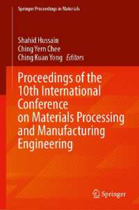 Proceedings of the 10th International Conference on Materials Processing and Manufacturing Engineering (Springer Proceedings in Materials)