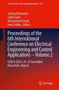 Proceedings of the 6th International Conference on Electrical Engineering and Control Applications - Volume 2 : ICEECA 2024, 19-21 November, Khenchela, Algeria (Lecture Notes in Electrical Engineering)