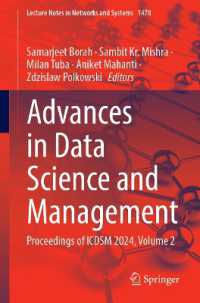 Advances in Data Science and Management : Proceedings of ICDSM 2024, Volume 2 (Lecture Notes in Networks and Systems)