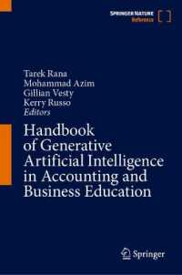 Handbook of Generative Artificial Intelligence in Accounting and Business Education