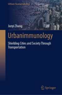 Urbanimmunology : Shielding Cities and Society through Transportation (Urban Sustainability)