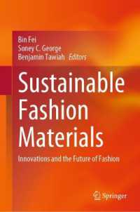 Sustainable Fashion Materials : Innovations and the Future of Fashion