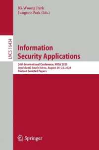 Information Security Applications : 26th International Conference, WISA 2025, Jeju Island, South Korea, August 20-22, 2025, Revised Selected Papers (Lecture Notes in Computer Science)