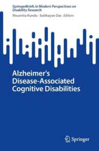 Alzheimer's Disease-Associated Cognitive Disabilities (Springerbriefs in Modern Perspectives on Disability Research)