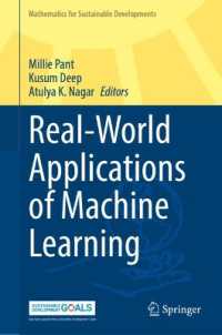 Real-World Applications of Machine Learning (Mathematics for Sustainable Developments)