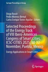 Selected Proceedings of the Energy Track of VIII Ibero-American Congress of Smart Cities, ICSC-CITIES 2025, 10-12 November, Puebla, Mexico : Energy Applications in Smart Cities (Springer Proceedings in Energy)