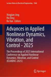 Advances in Applied Nonlinear Dynamics, Vibration, and Control - 2025 : The Proceedings of 2025 International Conference on Applied Nonlinear Dynamics, Vibration, and Control (ICANDVC-2025) (Lecture Notes in Electrical Engineering)