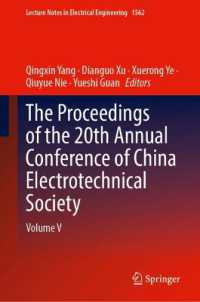 The Proceedings of the 20th Annual Conference of China Electrotechnical Society : Volume V (Lecture Notes in Electrical Engineering)