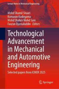 Technological Advancement in Mechanical and Automotive Engineering : Selected papers from ICMER 2025 (Lecture Notes in Mechanical Engineering)