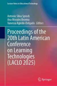 Proceedings of the 20th Latin American Conference on Learning Technologies (LACLO 2025) (Lecture Notes in Educational Technology)