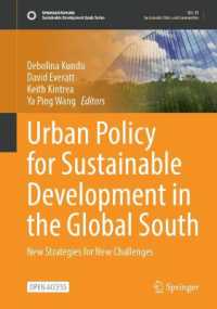 Urban Policy for Sustainable Development in the Global South : New Strategies for New Challenges (Sustainable Development Goals Series)