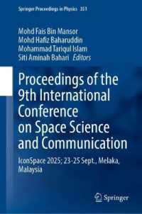 Proceedings of the 9th International Conference on Space Science and Communication : IconSpace 2025; 23-25 Sept., Melaka, Malaysia (Springer Proceedings in Physics)