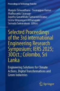 Selected Proceedings of the 3rd International Engineering Research Symposium; IERS 2025; 30Oct.; Colombo, Sri Lanka : Engineering Solutions for Climate Actions, Digital Transformations and Green Industries (Proceedings in Technology Transfer)