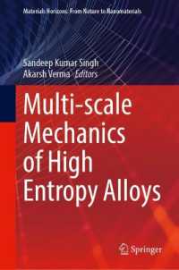 Multi-Scale Mechanics of High Entropy Alloys (Materials Horizons: From Nature to Nanomaterials)