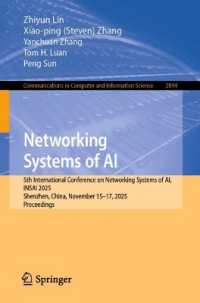 Networking Systems of AI : 5th International Conference on Networking Systems of AI, INSAI 2025, Shenzhen, China, November 15-17, 2025, Proceedings (Communications in Computer and Information Science)