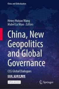 Understanding China, New Geopolitics and Global Governance : CCG Global Dialogues (China and Globalization)