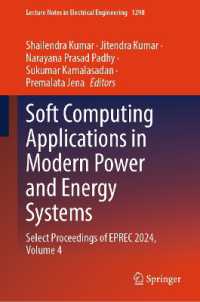 Soft Computing Applications in Modern Power and Energy Systems : Select Proceedings of EPREC 2024, Volume 4 (Lecture Notes in Electrical Engineering) （2025）