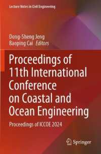 Proceedings of 11th International Conference on Coastal and Ocean Engineering : Proceedings of ICCOE 2024 (Lecture Notes in Civil Engineering)