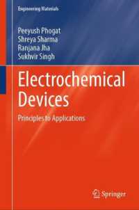 Electrochemical Devices : Principles to Applications (Engineering Materials)