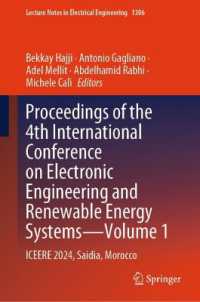 Proceedings of the 4th International Conference on Electronic Engineering and Renewable Energy Systems—Volume 1 : ICEERE 2024, Saidia, Morocco (Lecture Notes in Electrical Engineering)