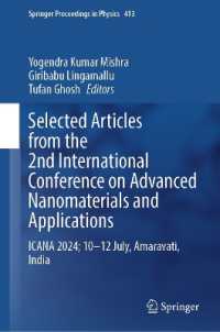 Selected Articles from the 2nd International Conference on Advanced Nanomaterials and Applications : ICANA 2024; 10-12 July, Amaravati, India (Springer Proceedings in Physics)