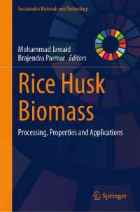 Rice Husk Biomass : Processing, Properties and Applications (Sustainable Materials and Technology)