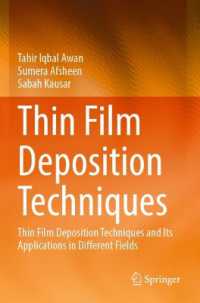 Thin Film Deposition Techniques : Thin Film Deposition Techniques and Its Applications in Different Fields